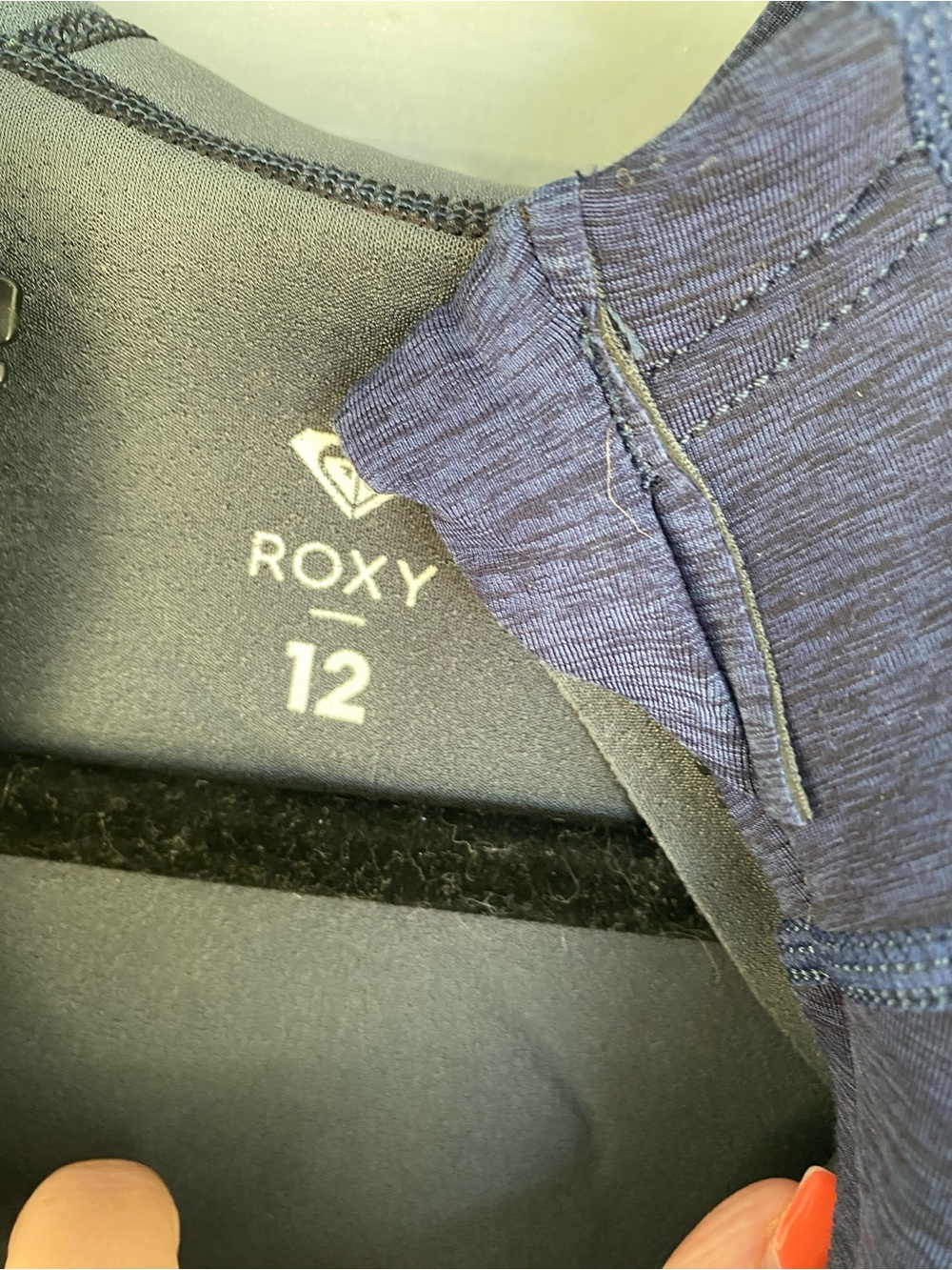 ROXY Women's SALT WATER Technical ZIP UP WETSUIT TOP /Hoodie KPGH Size 12 NWT - Picture 6 of 9